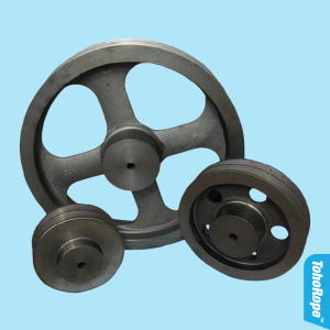Pilot bore pulley